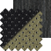 Black NuLuxe / Olive Ultrasuede® and Black Grained trim