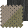 Chateau NuLuxe / Olive Ultrasuede® and Black Grained trim