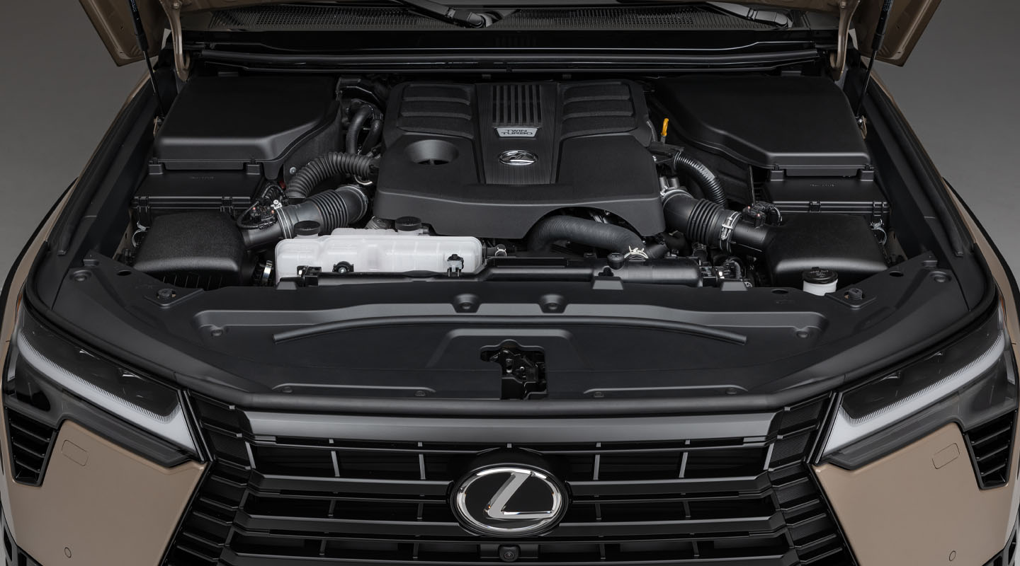 TWIN-TURBO V6 ENGINE